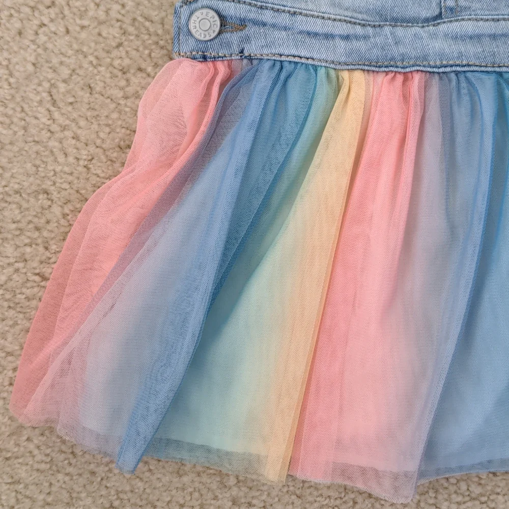 Toddler Overall Tutu Dress (4T) - Picture 3 of 5